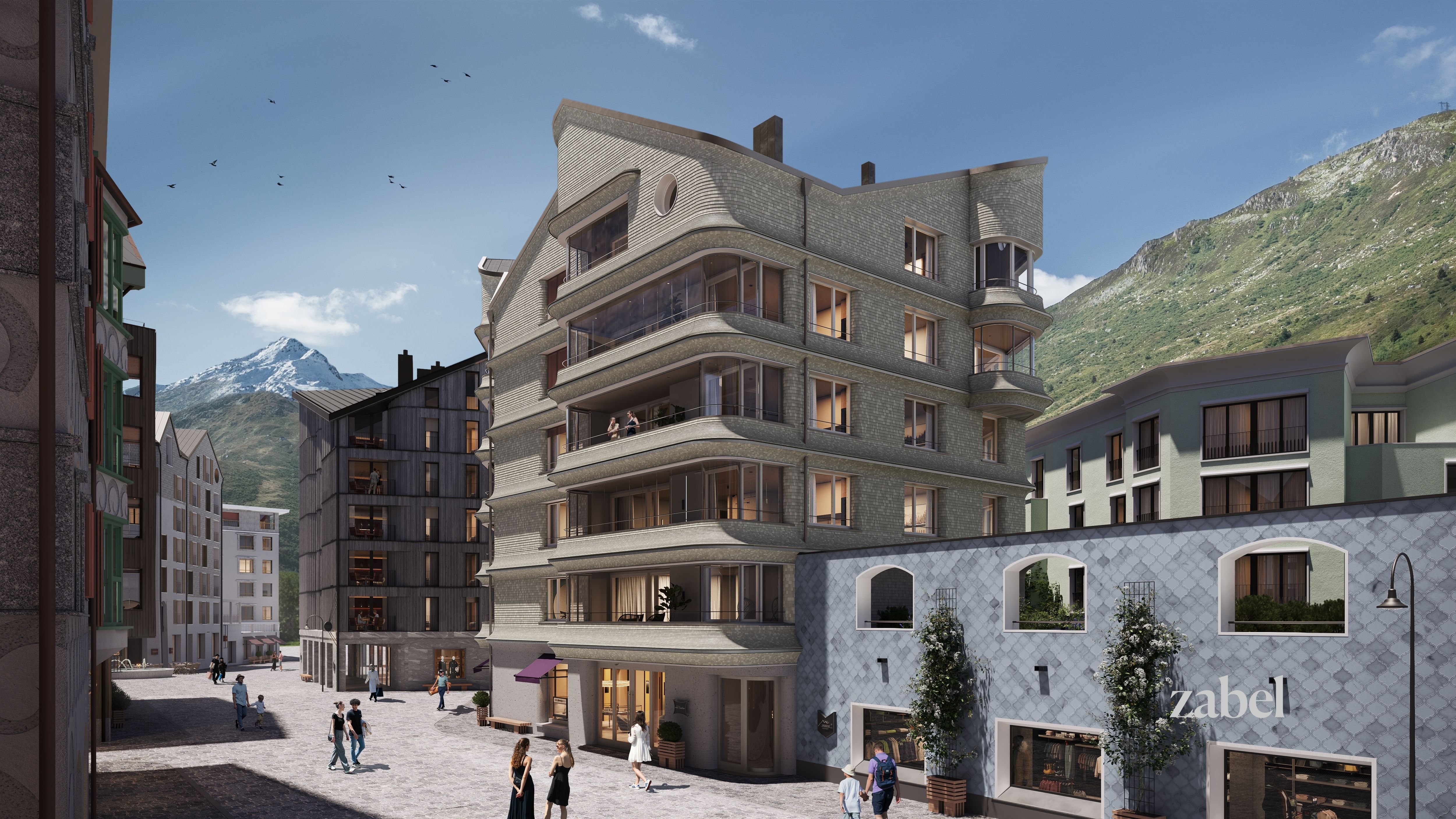 Penthouse zum Kauf 3.444.192 € 3,5 Zimmer 144,1 m²<br/>Wohnfläche Furkagasse 4 Andermatt 6490