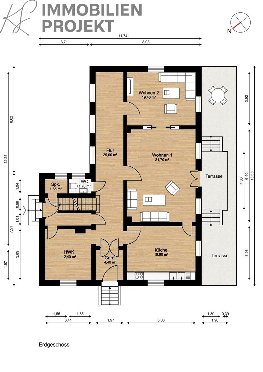 Villa zum Kauf 795.000 € 8 Zimmer 245 m²<br/>Wohnfläche 1.000 m²<br/>Grundstück Birken / Quellhöfe Bayreuth 95444