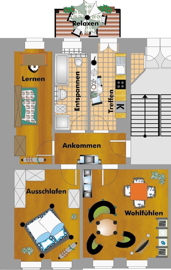 Wohnung zur Miete 1.014 € 3 Zimmer 67,6 m²<br/>Wohnfläche EG<br/>Geschoss ab sofort<br/>Verfügbarkeit Fröschelstraße 2 Reudnitz-Thonberg Leipzig 04317