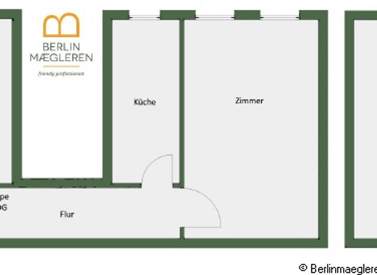 Wohnung zum Kauf 499.000 € 3 Zimmer 105 m²<br/>Wohnfläche Fürbringerstraße 4 Kreuzberg Berlin, Kreuzberg 10961