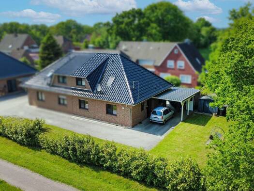 Doppelhaushälfte zum Kauf 249.000 € 5 Zimmer 112 m² 484 m² Grundstück Plaggenburg Aurich 26607