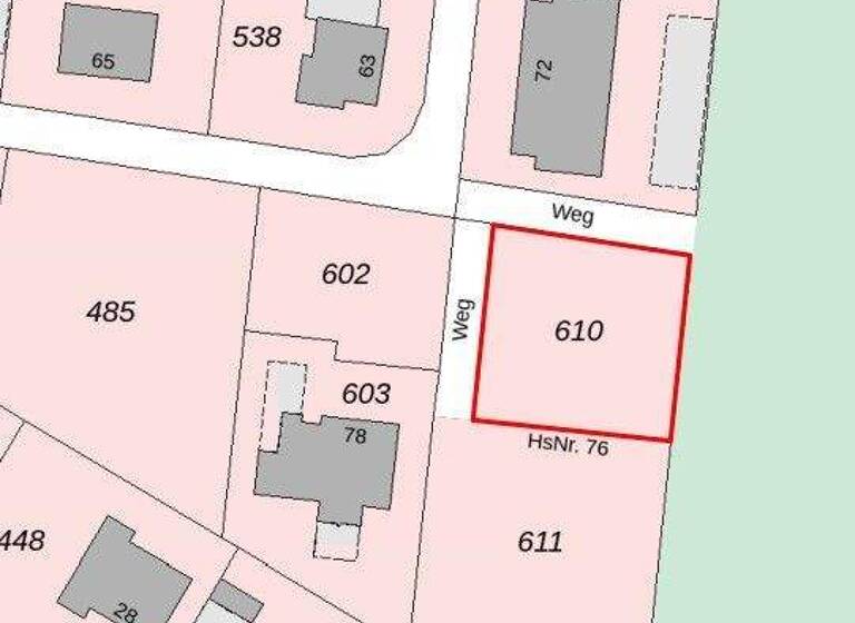 Grundstück zum Kauf 124.000 € 605 m² Grundstück Hausberge Porta Westfalica / Hausberge 32457