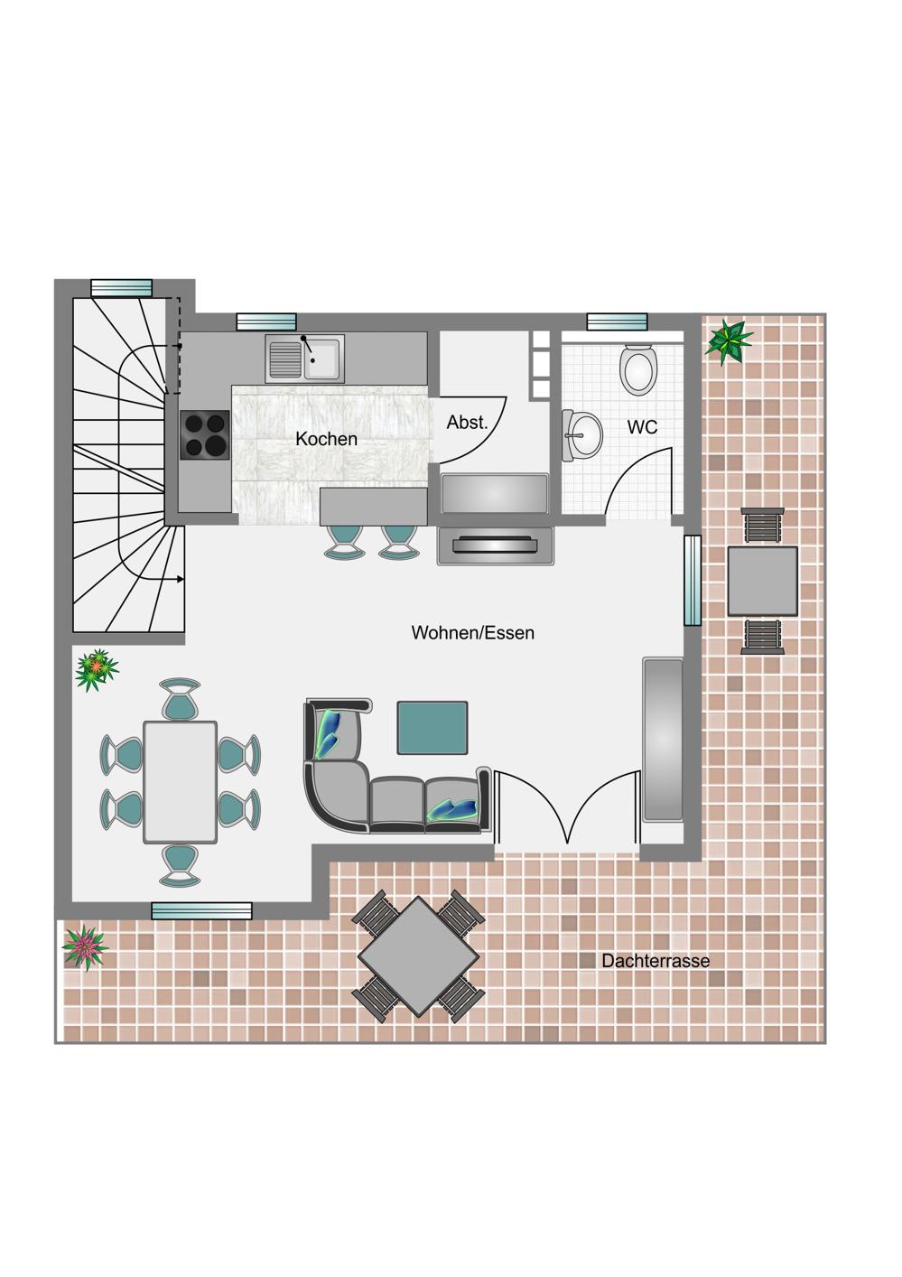 Wohnung zum Kauf 275.000 € 3 Zimmer 101,4 m²<br/>Wohnfläche 2.<br/>Geschoss Leer Leer (Ostfriesland) 26789