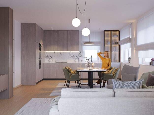 Penthouse zum Kauf - Erstbezug 518.500 € 3 Zimmer 103,8 m² 2. Geschoss frei ab 01.10.2027 Bimöhler Straße 22 Bad Bramstedt 24576