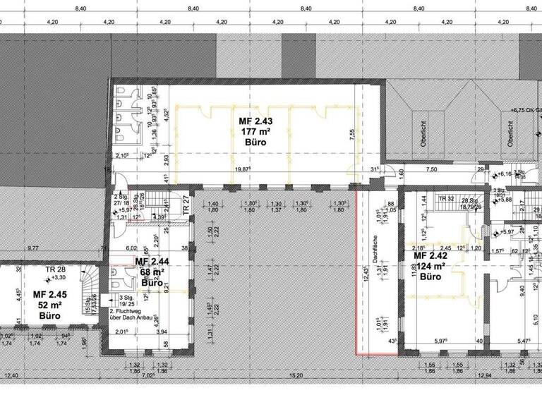 Büro zur Miete 1.191,5 m² Bürofläche teilbar ab 440 m² Moabit Berlin 10559