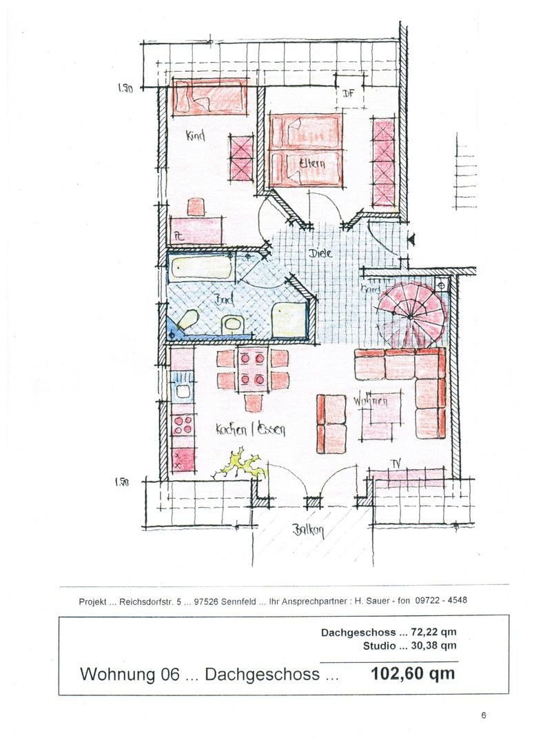 Wohnung zur Miete 1.220 € 4 Zimmer 103 m²<br/>Wohnfläche 2.<br/>Geschoss 01.03.2025<br/>Verfügbarkeit Reichsdorfstraße 3 Sennfeld 97526