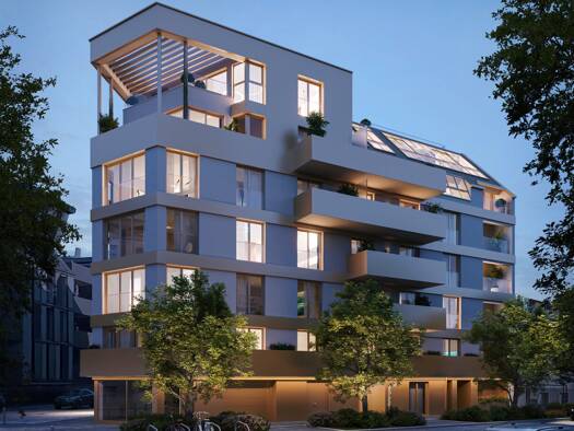 Terrassenwohnung zum Kauf - Erstbezug 449.000 € 2 Zimmer 57,9 m² 2. Geschoss Hernals 1170