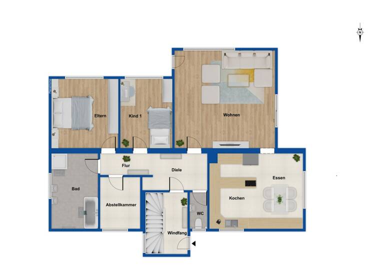 Einfamilienhaus zum Kauf 599.800 € 7 Zimmer 200,1 m² 1.219 m² Grundstück Bühl Klettgau 79771