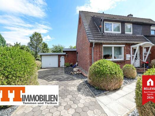 Doppelhaushälfte zum Kauf 220.000 € 4 Zimmer 104 m² 726 m² Grundstück Voslapp Wilhelmshaven 26388