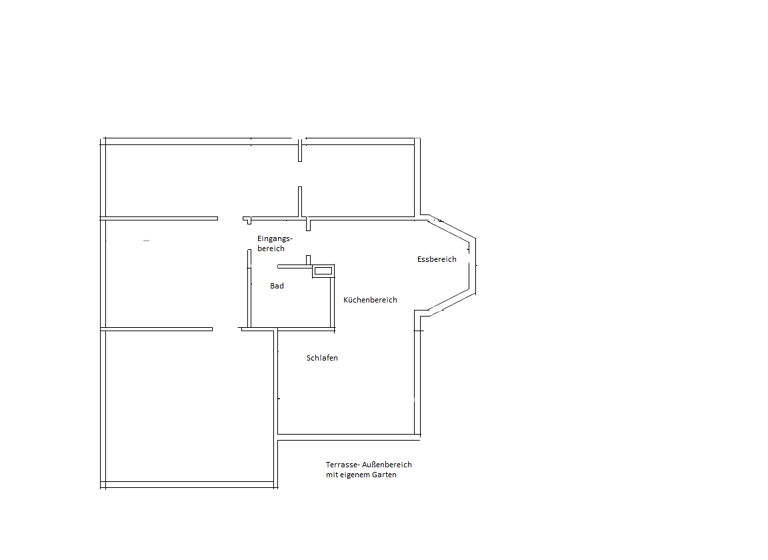 Terrassenwohnung zur Miete 480 € 1 Zimmer 42 m² Geschoss EG/3 frei ab 01.05.2026 Riedöschingen Blumberg 78176