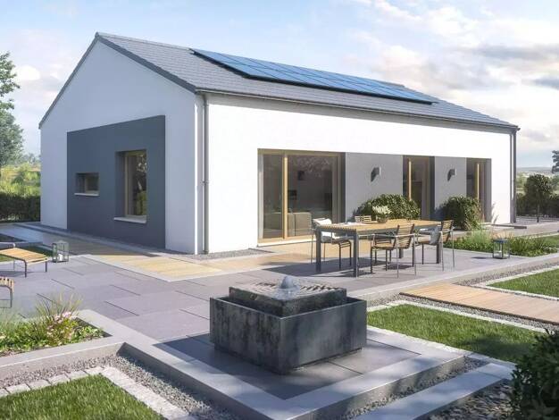 Bungalow zum Kauf 632.100 € 4 Zimmer 112 m² 862 m² Grundstück Niederwerrn Niederwerrn 97464