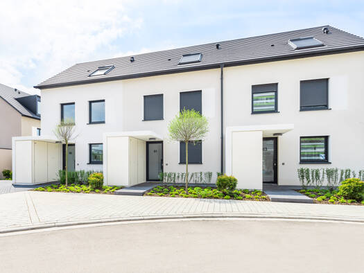 Reihenendhaus zum Kauf - Erstbezug provisionsfrei 224.990 € 4 Zimmer 120 m² 275,1 m² Grundstück Im Wingert Großkugel Kabelsketal 06184