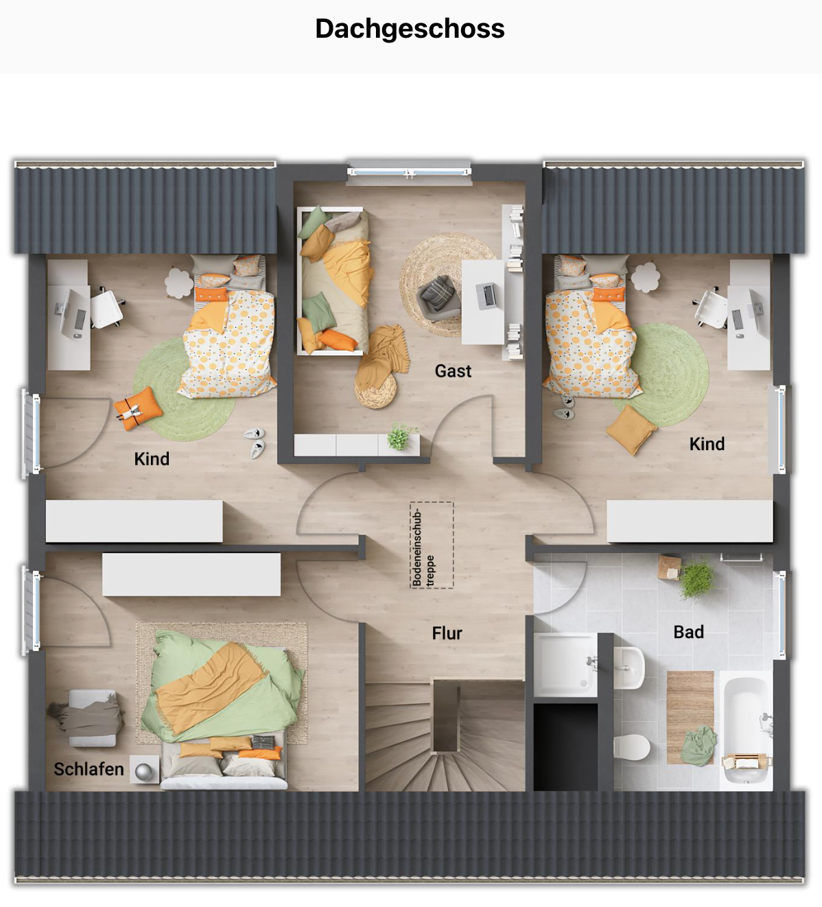 Immobilie in Bad Berneck im Fichtelgebirge - Town & Country Lichthaus 152 – 6 Zimmer auf 162 m² | Grundstück 959 m² in Bad Berneck i.F. - Bild 3