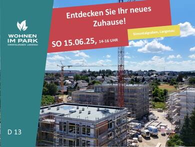 Wohnung zum Kauf - Neubau provisionsfrei 310.900 € 2 Zimmer 59,8 m² 2. Geschoss Am Simontalgraben 23 Langenau Langenau 89129