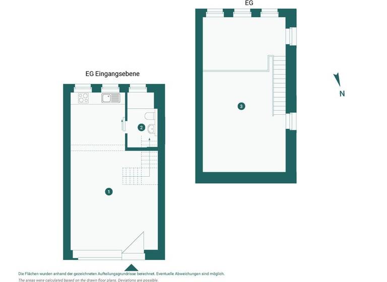 Wohnung zum Kauf provisionsfrei 265.000 € 2 Zimmer 53 m² EG Auguste-Schmidt-Straße 12 Zentrum-Südost Leipzig 04103