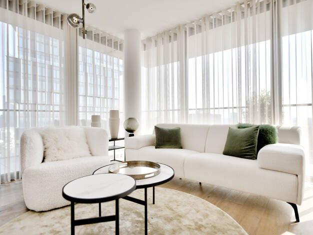 Wohnung zum Kauf - Neubau provisionsfrei 499.000 € 2 Zimmer 52,1 m² Europa-Allee Gallus Innenstadt I 60327