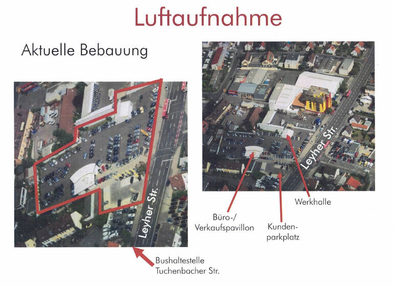 Gewerbegrundstück zur Miete provisionsfrei 5.200 m² Grundstück Leyher Str. 62-66 Leyh Nürnberg 90431