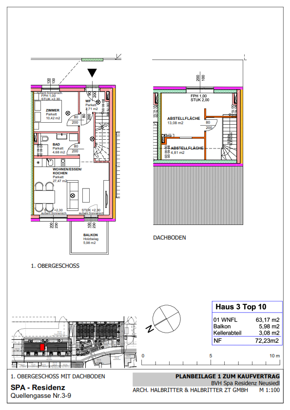 Wohnung zum Kauf 473.700 € 2 Zimmer 63,2 m²<br/>Wohnfläche Neusiedl am See 7100