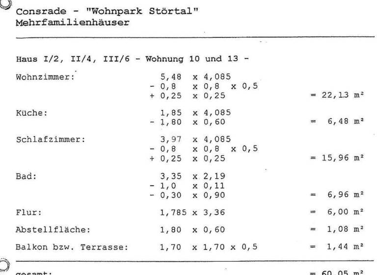 Wohnung zum Kauf 99.850 € 2 Zimmer 60,1 m² 1. Geschoss Consrade Plate / Consrade 19086