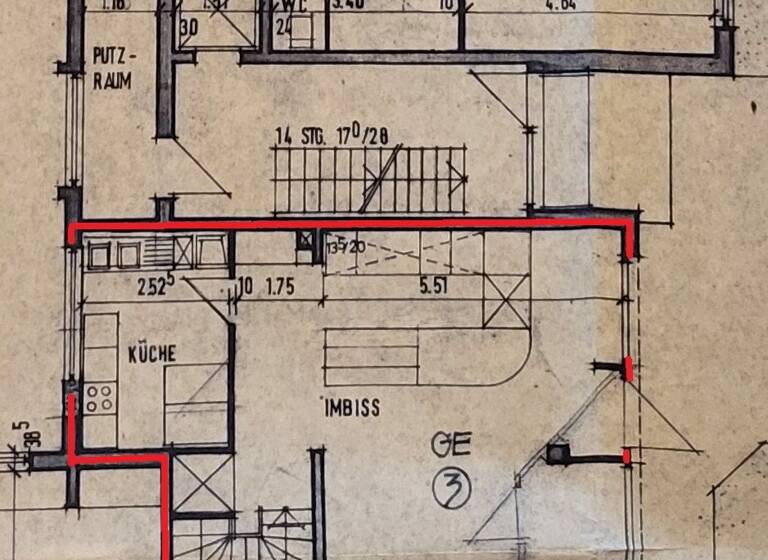 Laden zum Kauf 85.000 € 2 Zimmer 47 m² Verkaufsfläche Buntekuh Lübeck 23558
