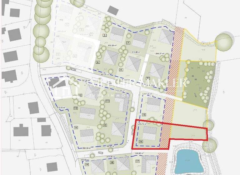 Grundstück zum Kauf provisionsfrei 439.900 € 1.273 m² Grundstück Wischhof 25 Kisdorf 24629