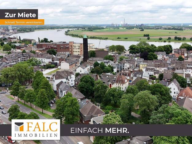 Wohnung zur Miete 950 € 3 Zimmer 97 m² 3. Geschoss Bahnhofstraße 21 Uerdingen Krefeld 47829