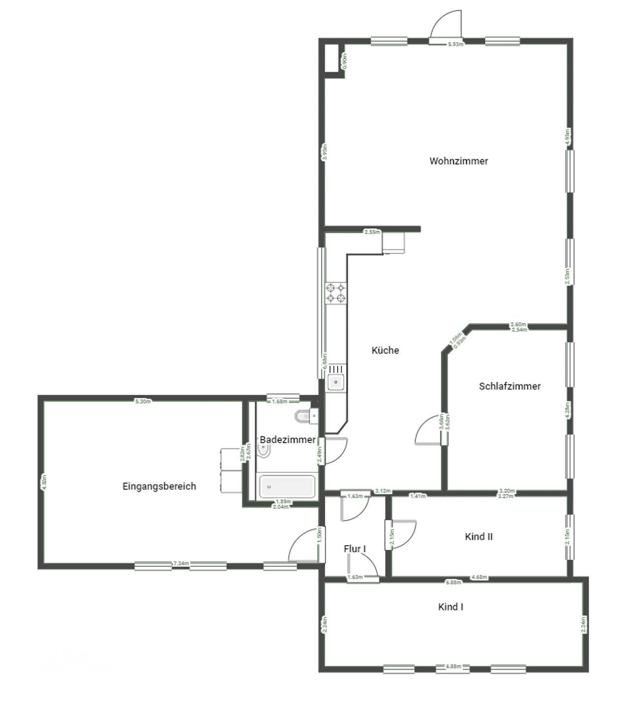 Mehrfamilienhaus zum Kauf 580.000 € 6 Zimmer 164 m²<br/>Wohnfläche 817 m²<br/>Grundstück Parchim Parchim 19370