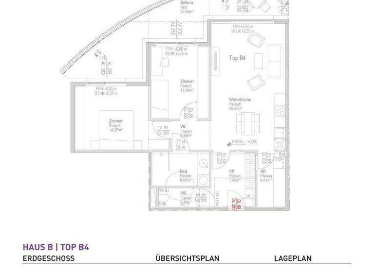 Wohnung zur Miete 737 € 3 Zimmer 75,7 m² EG frei ab 01.07.2026 Straßganger Straße 380 b+e Straßgang Graz 8054