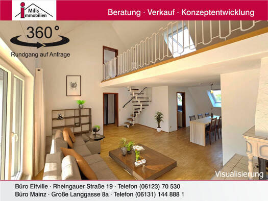 Maisonette zum Kauf 549.000 € 4,5 Zimmer 127 m² 2. Geschoss Bretzenheim Mainz 55128