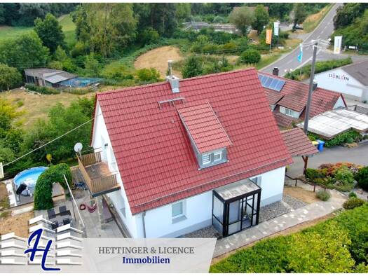 Einfamilienhaus zum Kauf 396.800 € 4 Zimmer 130,2 m² 1.895 m² Grundstück Baldersheim Aub 97239