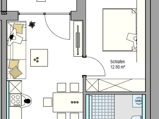 Wohnung zum Kauf - Neubau provisionsfrei 387.100 € 2 Zimmer 54,1 m² Friedrichshafen Friedrichshafen 88045
