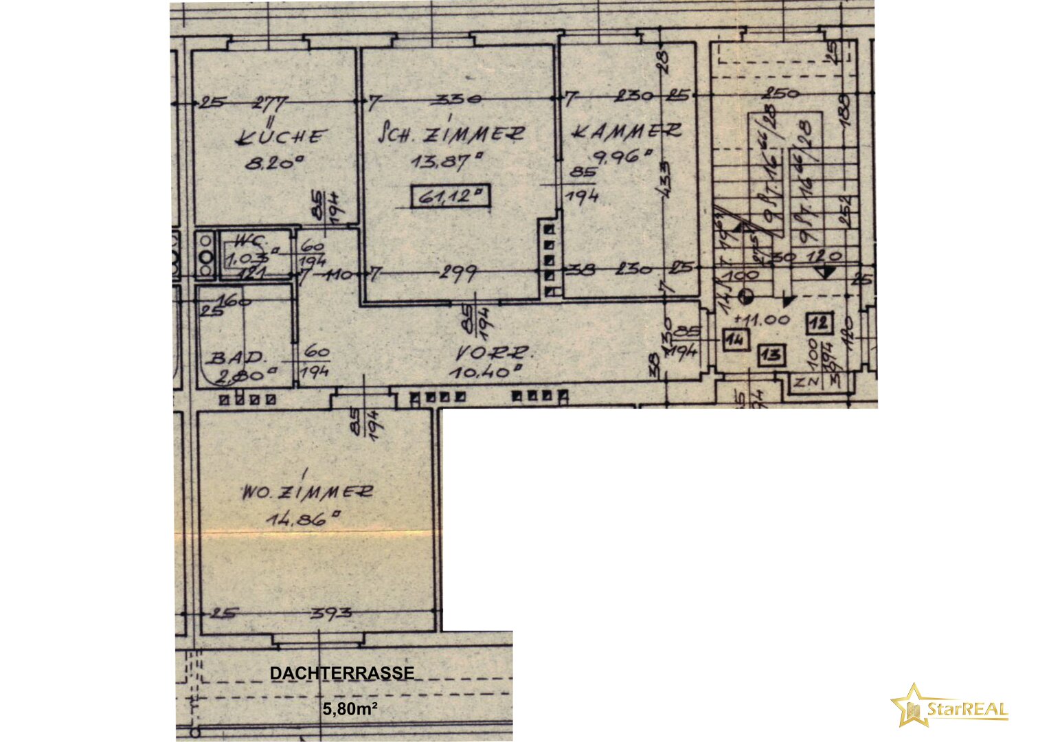 Wohnung zum Kauf 329.000 € 3 Zimmer 61,1 m²<br/>Wohnfläche 4.<br/>Geschoss Wien 1190