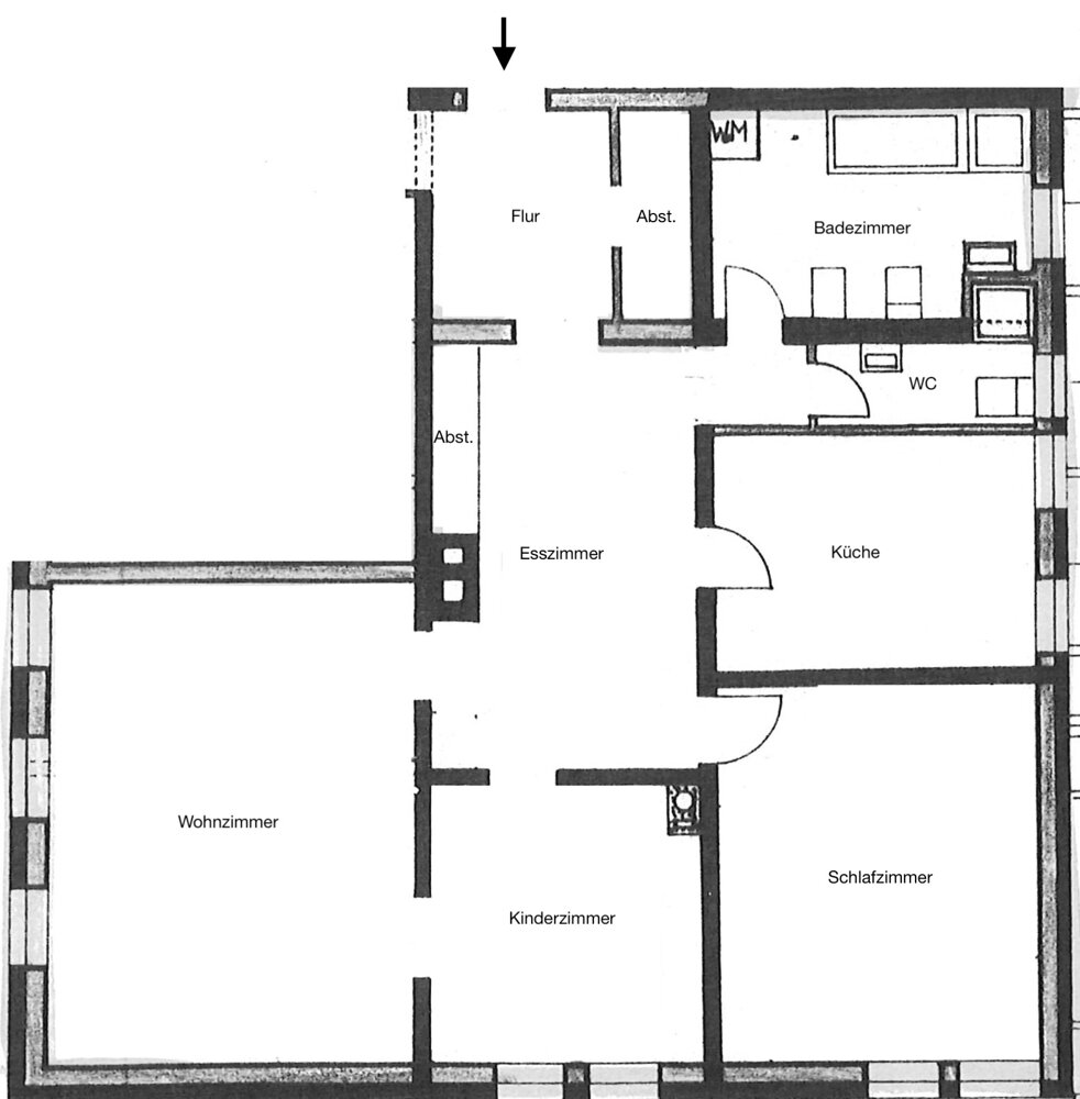 Wohnung zur Miete 695 € 3 Zimmer 98 m²<br/>Wohnfläche 1.<br/>Geschoss 01.03.2025<br/>Verfügbarkeit Neustadt - Mitte Neustadt am Rübenberge 31535