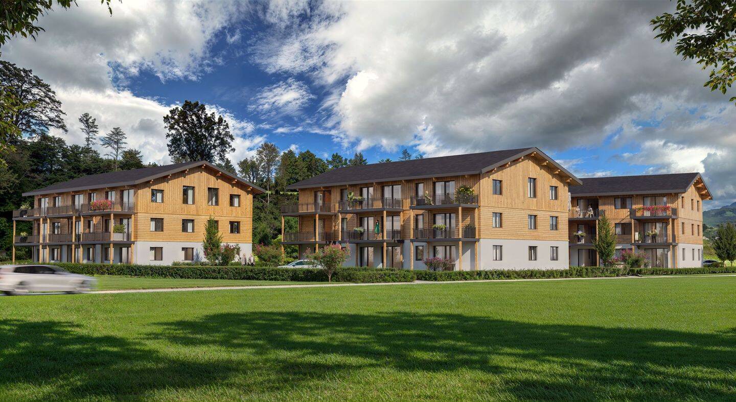 Immobilie in Fischen im Allgäu - Neubauprojekt Fischen-Weiler Wohnung B03 - Bild 0