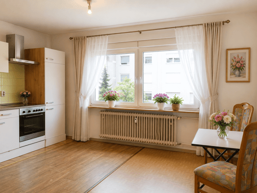 Wohnung zum Kauf 65.000 € 1 Zimmer 26,1 m² 1. Geschoss Oberhausen Oberhausen-Rheinhausen 68794