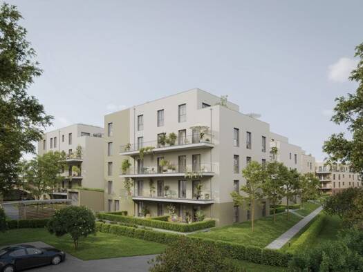 Terrassenwohnung zur Miete - Erstbezug 977 € 2 Zimmer 61,5 m² Geschoss EG/4 frei ab 01.01.2027 Eutritzsch Nord 04129