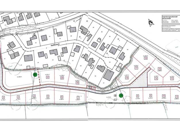 Grundstück zum Kauf provisionsfrei 800 m² Grundstück Langewech Schwabstedt 25876