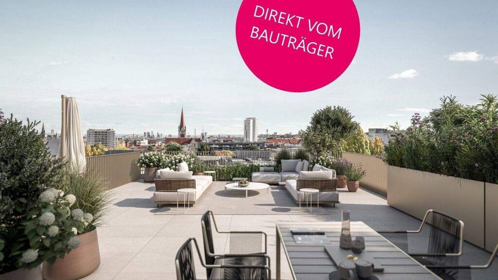 Wohnung zum Kauf - Erstbezug 499.800 € 2 Zimmer 52,4 m² 3. Geschoss Erdbrustgasse Wien 1160