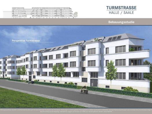 Grundstück zum Kauf provisionsfrei 1.300.000 € 1.823 m² Grundstück Lutherplatz Süd 06110