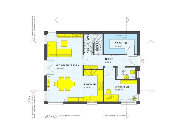 Einfamilienhaus zum Kauf 869.000 € 5 Zimmer 142 m²<br/>Wohnfläche 602 m²<br/>Grundstück Kladow Berlin-Kladow 14089