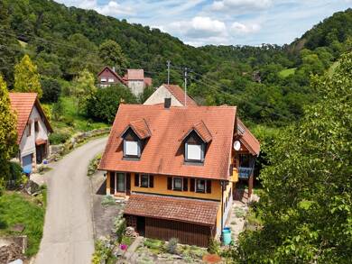 Einfamilienhaus zum Kauf 345.000 € 4 Zimmer 143,2 m² 1.182 m² Grundstück Sommerberg Braunsbach 74542