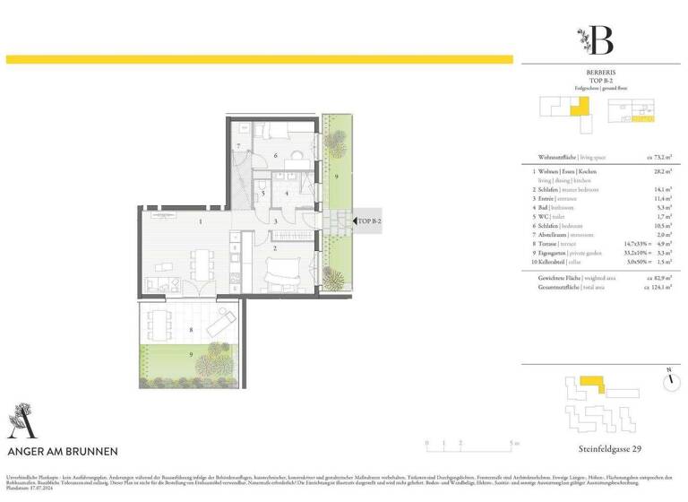 Wohnung zum Kauf - Erstbezug 323.000 € 2 Zimmer EG Hollabrunn 2020