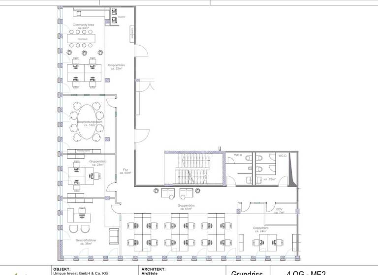 Bürogebäude zur Miete provisionsfrei 17 € 1 Zimmer 346,4 m² Bürofläche Am Flughafen 13 Kienberg Schönefeld 12529