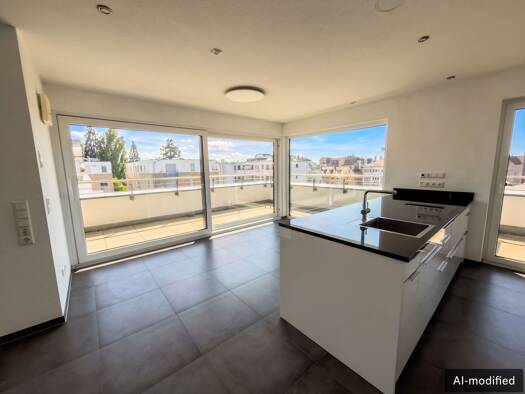 Penthouse zur Miete 2.500 € 4,5 Zimmer 172 m² 5. Geschoss Friedrichshafen Friedrichshafen 88045
