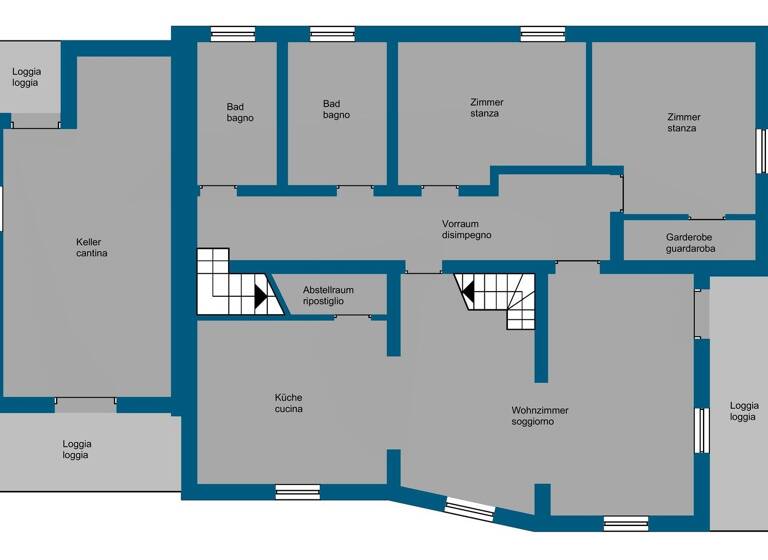 Haus zum Kauf 850.000 € 4 Zimmer 300 m² 2.000 m² Grundstück Borgo San Lorenzo