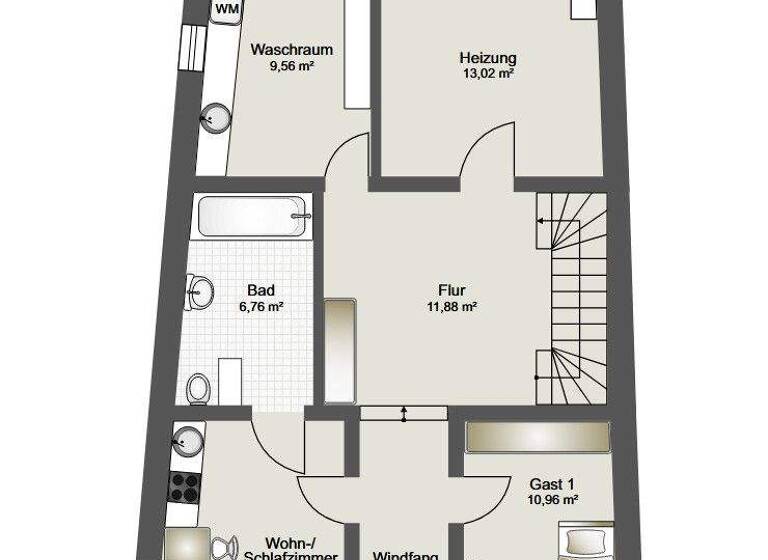 Mehrfamilienhaus zum Kauf 529.000 € 9 Zimmer 226 m² 105 m² Grundstück Bad Wimpfen 74206