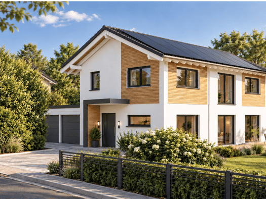 Einfamilienhaus zum Kauf - Erstbezug provisionsfrei 1.666.641 € 5 Zimmer 156 m² 389 m² Grundstück frei ab 01.04.2028 Rollenhager Straße 40a Neuhausen-Nymphenburg München 81739 