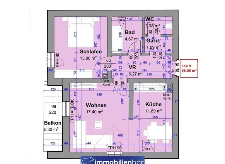 Wohnung zum Kauf 149.000 € 2,5 Zimmer 58,1 m² 2. Geschoss frei ab 31.07.2027 Lindenweg 3 Kirchheim im Innkreis 4932