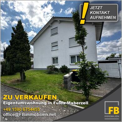 Wohnung zum Kauf 259.000 € 2 Zimmer 63,5 m² EG frei ab sofort Maberzell Fulda 36041