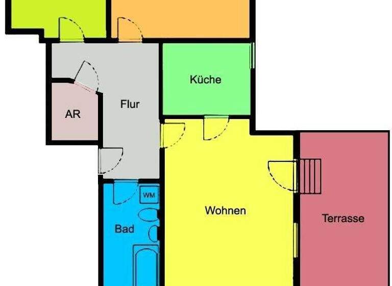 Wohnung zur Miete 720 € 3 Zimmer 76,8 m² Königsbrück 01936